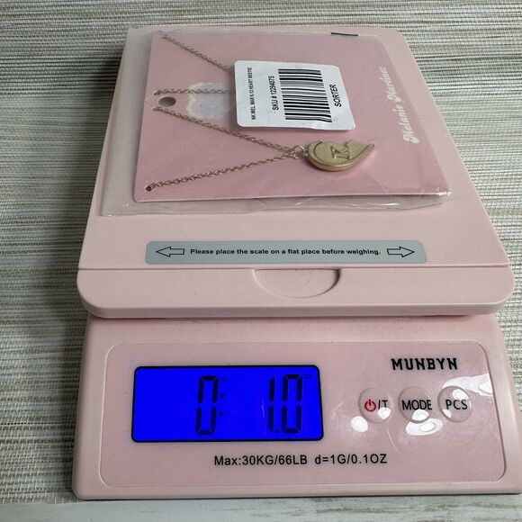 Melanie Martinez K-12 Best Friend Necklace Set 18.5 in Chain Gold Finish NWT - Picture 6 of 6